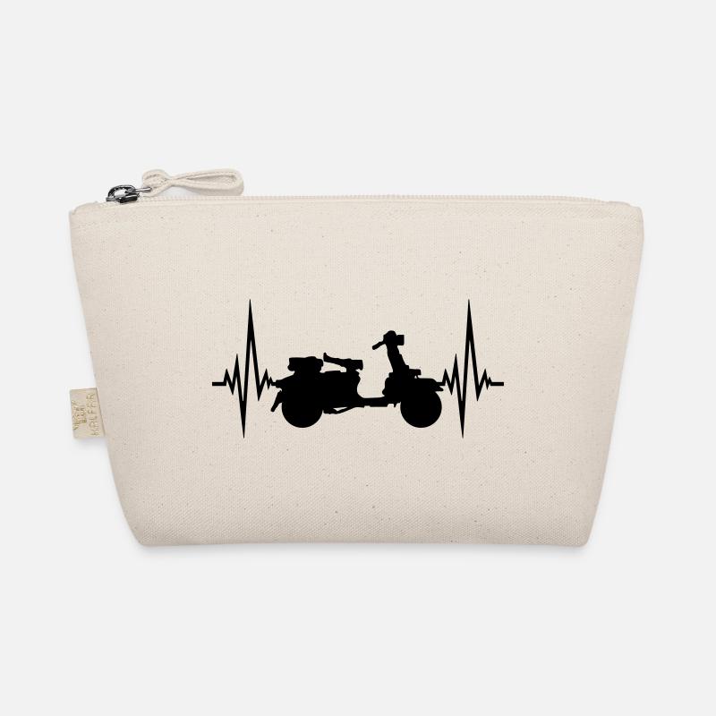 heartbeat roller pulse frequency clip art driving ele Organic Pouch