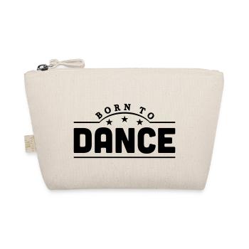 born to dance banner - Organic Pouch - nature - Front