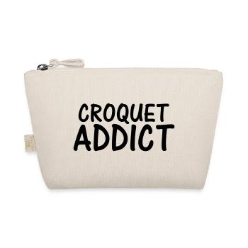 croquet addict - Organic Pouch - nature - Front