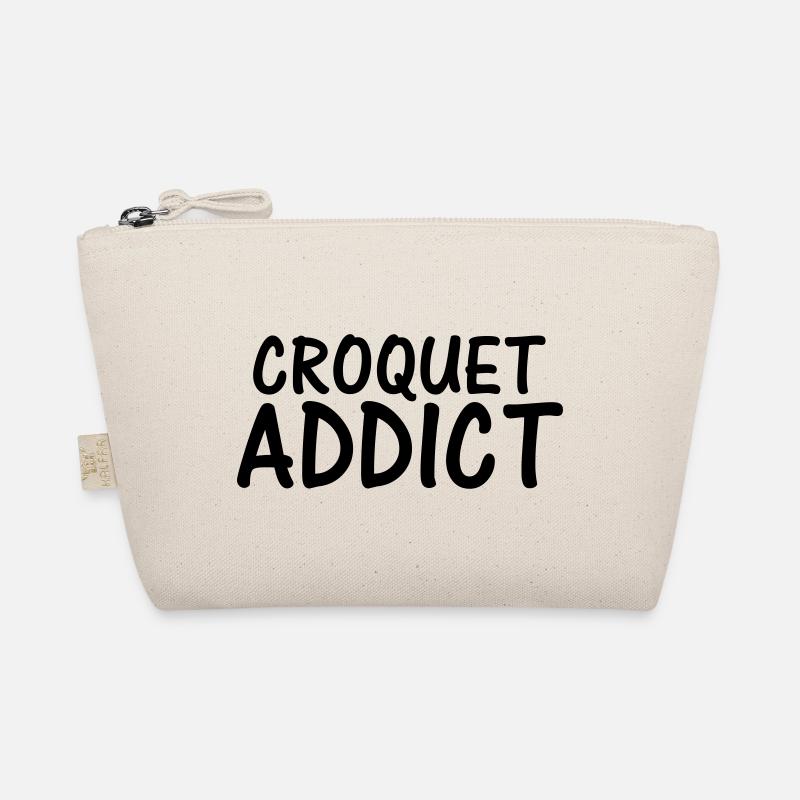croquet addict Organic Pouch