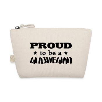 glaswegian proud to be - Organic Pouch - nature - Front