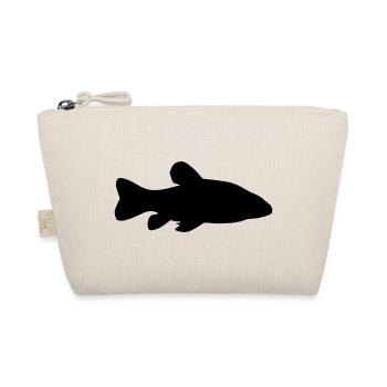Schleie - Fisch - Fish - Bio-Täschchen - Natur - Vorne