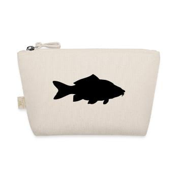 Karpfen - Fisch - Fish - Bio-Täschchen - Natur - Vorne