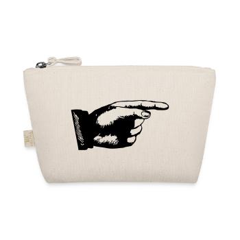 hand - Bio-Täschchen - Natur - Vorne