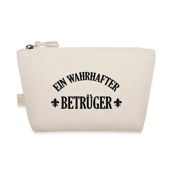 Betrüger Betrügen Betrügerin Mogler Moglerin Spiel - Bio-Täschchen - Natur - Vorne
