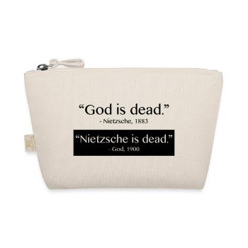 God is Dead - Nietzsche is dead - Trousse biologique - nature - Devant