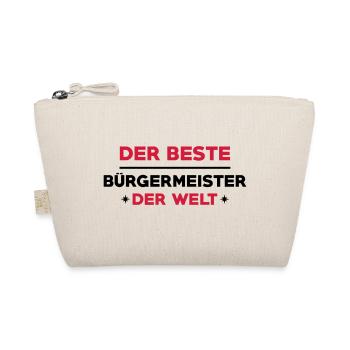 Bürgermeister Bürgermeisterin Stadt Rathaus Staat - Bio-Täschchen - Natur - Vorne