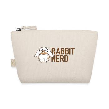 Nerd de lapin avec lapin blanc et brun - Trousse biologique - nature - Devant
