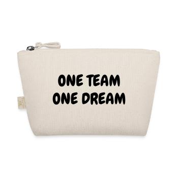 One Team One Dream - Sport - Fun - Boss - Funny - Trousse biologique - nature - Devant