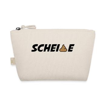 scheisse - Bio-Täschchen - Natur - Vorne