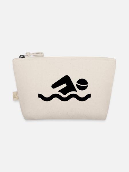schwimmen - Bio-Täschchen - Natur