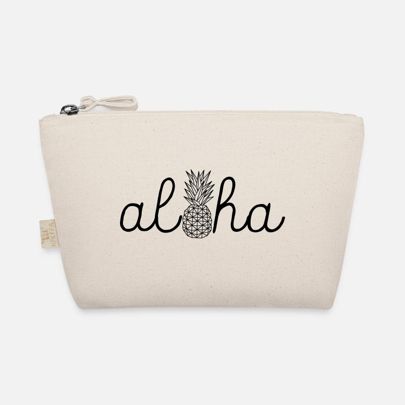 Aloha Pineapple - Bio-Täschchen - Natur