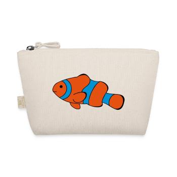 Clown Fish Drawing - Organic Pouch - nature - Front