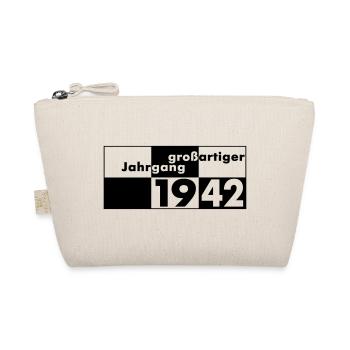 Großartiger Jahrgang 1942 geboren - Bio-Täschchen - Natur - Vorne
