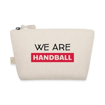 Handball Handballer Sport Sportler Spieler - Bio-Täschchen - Natur - Vorne