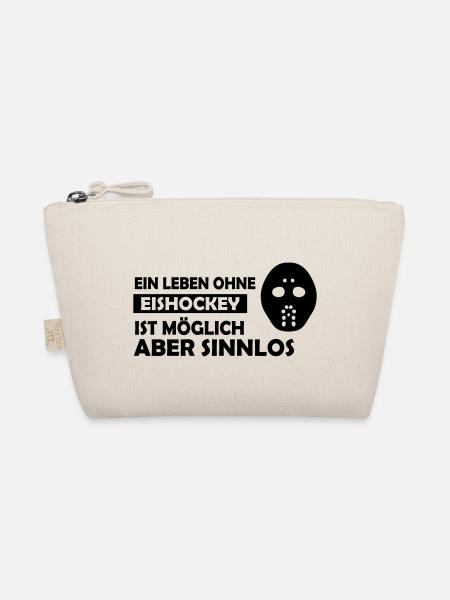 Ein Leben ohne Eishockey ist möglich aber sinnlos - Bio-Täschchen - Natur