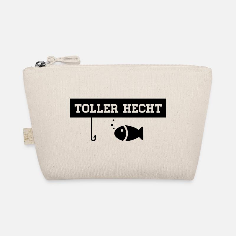 Toller Hecht - Anglershirt Bio-Täschchen