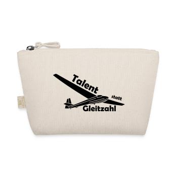 talent statt gleitzahl ka8 - Bio-Täschchen - Natur - Vorne
