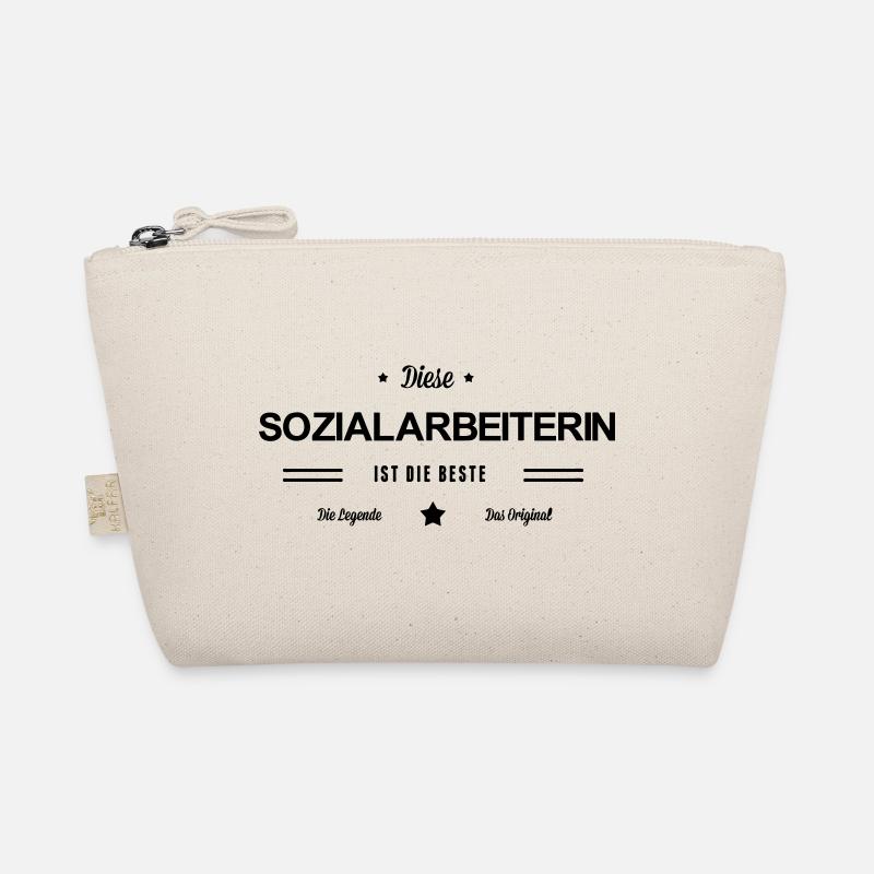 Beste Sozialarbeiterin - Bio-Täschchen - Natur