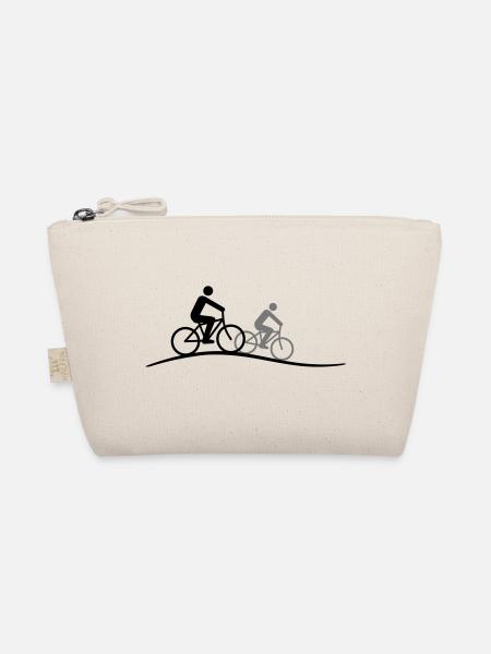 Sport - Radfahrer - Bio-Täschchen - Natur