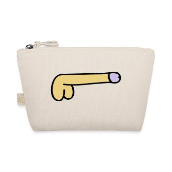 symbol dick - Bio-Täschchen - Natur - Vorne
