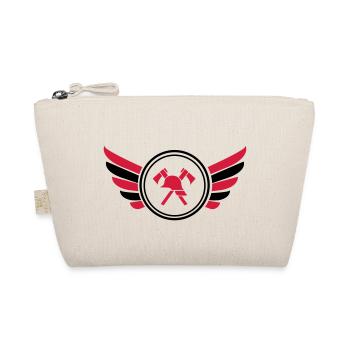 feuerwehr_wappen_02 - Organic Pouch - nature - Front