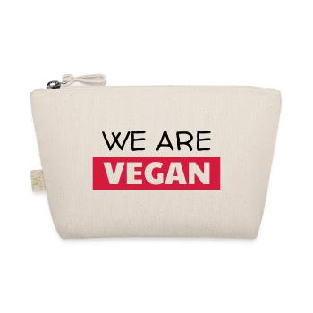 Vegan Vegetarian Végétarien Vegetarier Animal - Organic Pouch - nature - Front
