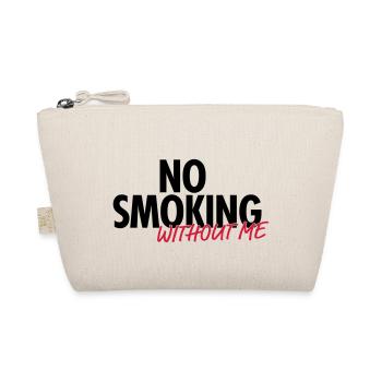 no smoking without me - Bio-Täschchen - Natur - Vorne