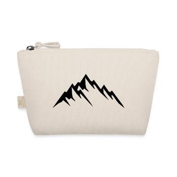 mountains design - Bio-Täschchen - Natur - Vorne