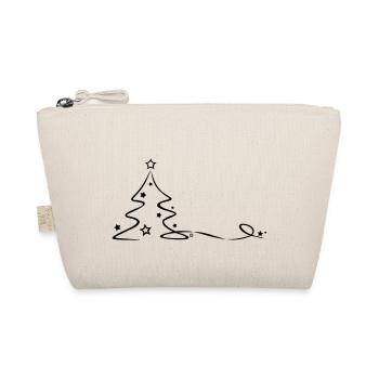 Weihnachten - Weihnachtsbaum - Bio-Täschchen - Natur - Vorne