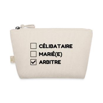 Referee Refereeing Schiedsrichter Arbitre Sport - Organic Pouch - nature - Front