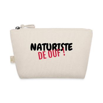 Naturismus / FKK / Nudismus / Naturist - Bio-Täschchen - Natur - Vorne