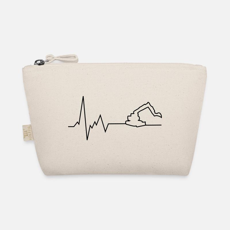 heartbeat digger Organic Pouch