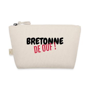 Bretagne / Breton / Bretonne / BZH / Breizh - Organic Pouch - nature - Front