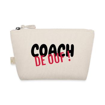 Coach / Coaching / Trainer / Sport - Bio-Täschchen - Natur - Vorne