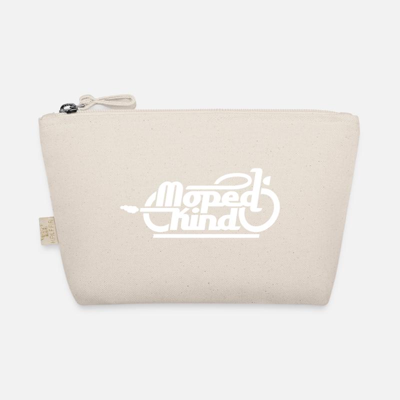 Moped Kind / Mopedkind (V1.0) - Bio-Täschchen - Natur