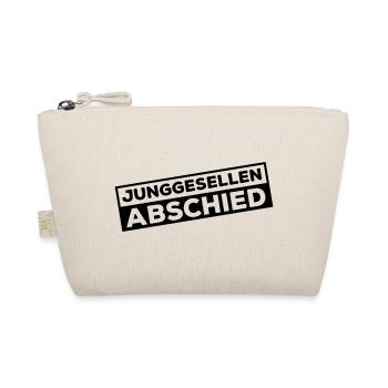 junggesellen abschied design - Bio-Täschchen - Natur - Vorne