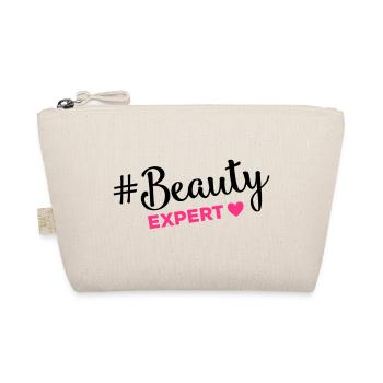 beauty expert hashtag - Bio-Täschchen - Natur - Vorne