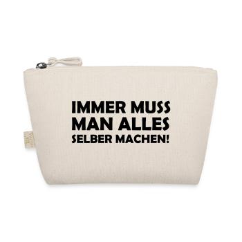 alles_selber_machen - Bio-Täschchen - Natur - Vorne