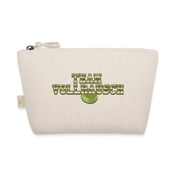 Bier-T-Shirt Team Vollrausch - Bio-Täschchen - Natur - Vorne