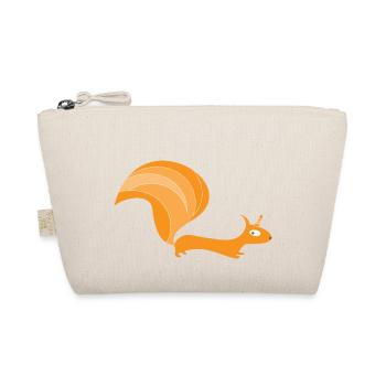 Squirrel (b) - Organic Pouch - nature - Front