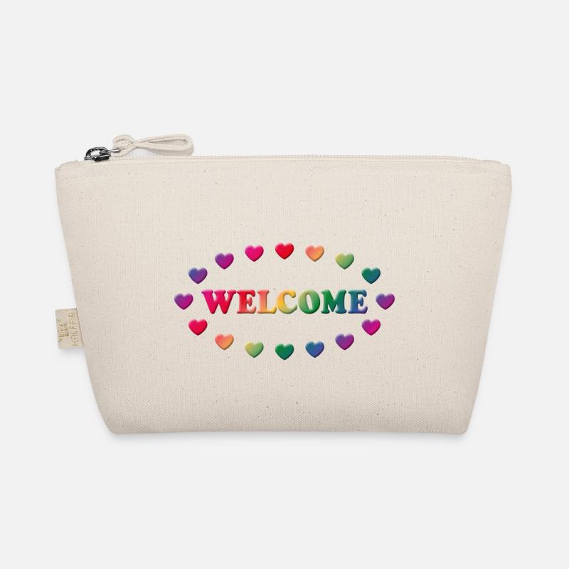 Welcome (Herzlich Willkommen) Bio-Täschchen