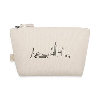 Skyline - New York City - Bio-Täschchen - Natur - Vorne