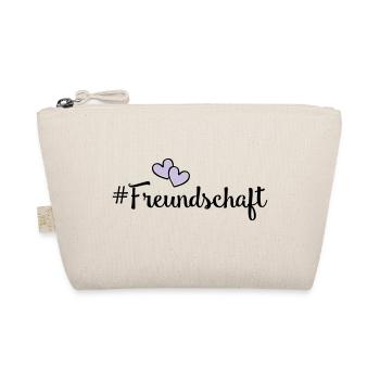freundschaft herzen - Bio-Täschchen - Natur - Vorne