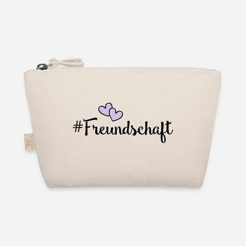 freundschaft herzen Bio-Täschchen