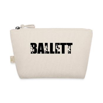 (ballett) - Bio-Täschchen - Natur - Vorne
