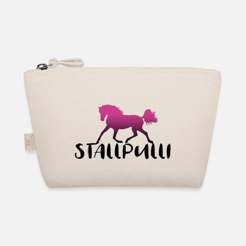 Stallpulli Pferd Reiten Reiterhof Stall Geschenk Bio-Täschchen