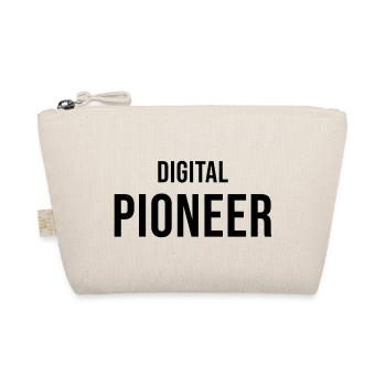 Digital Pioneer online gift - Organic Pouch - nature - Front