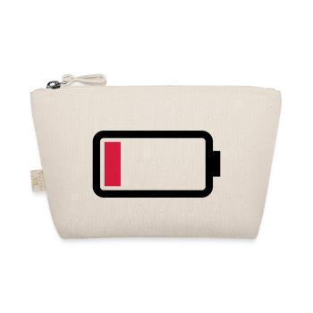 Batterie - Bio-Täschchen - Natur - Vorne