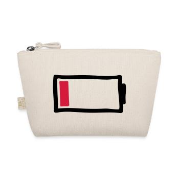 Batterie - Bio-Täschchen - Natur - Vorne